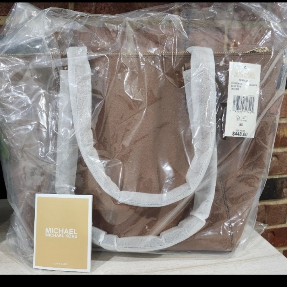 Michael Kors Tan / Brown Tote Bag - Picture 5 of 6